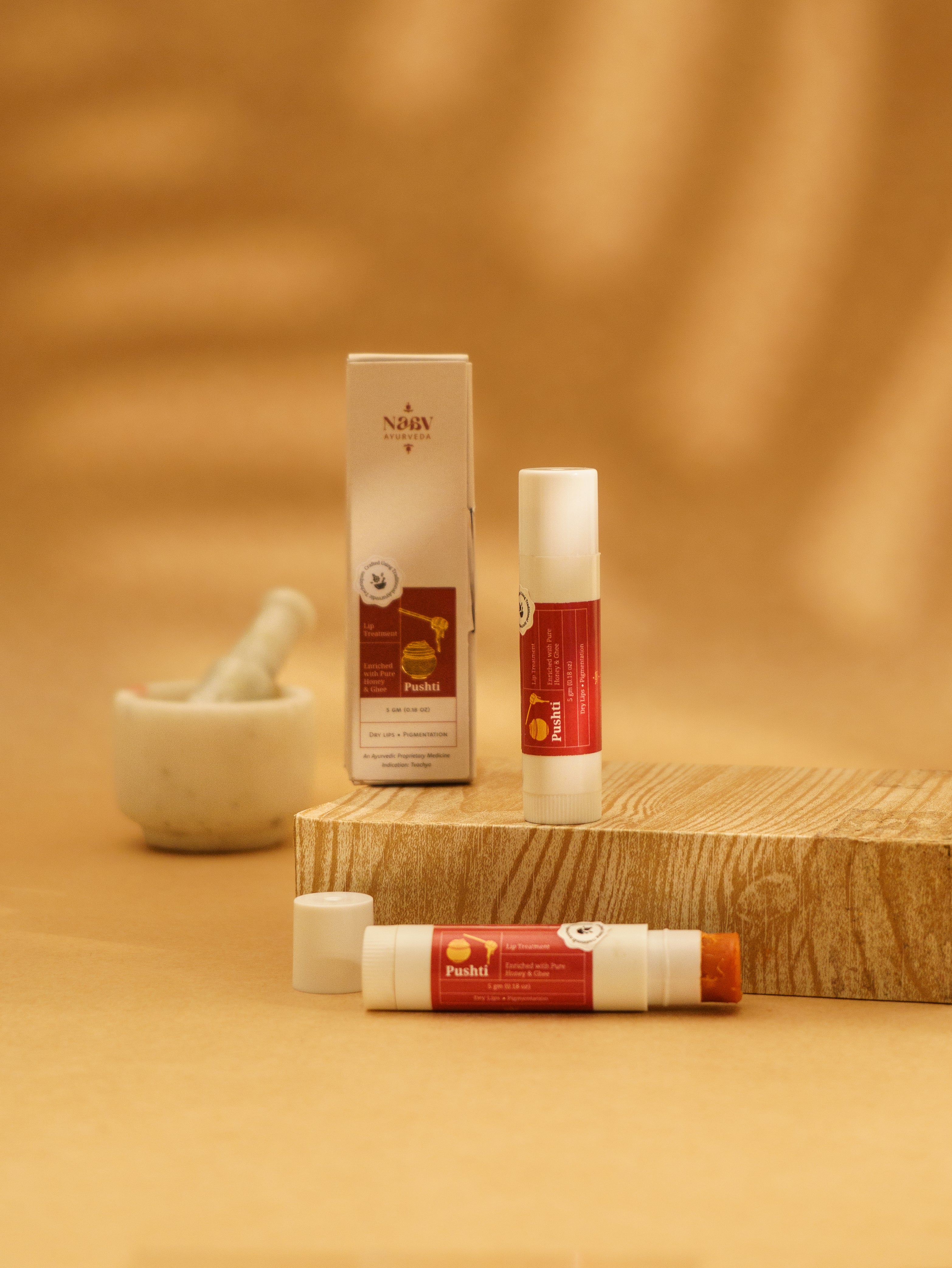 Pushti Lip Balm ( Nourishing Lip Treatment)